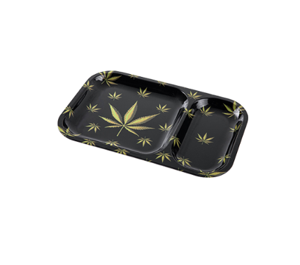 Leaf Divided Rolling Tray