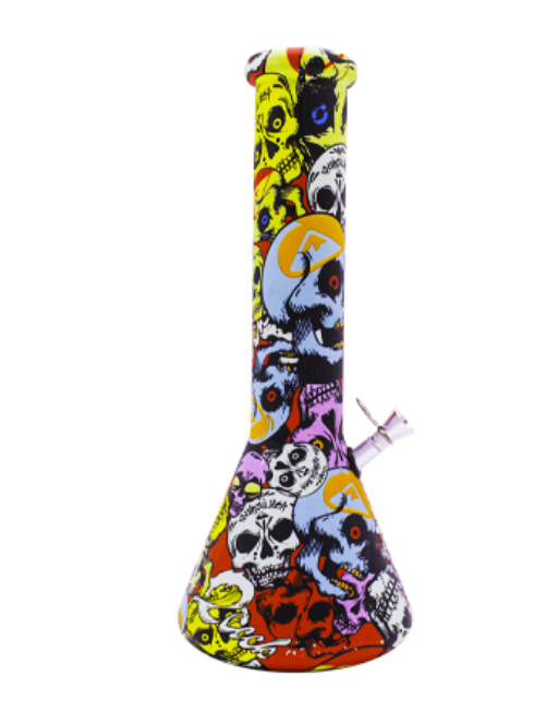 Graffiti Bong - 20cm