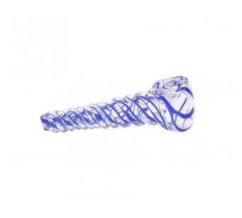 Glass Rasta Pipe - Patterned