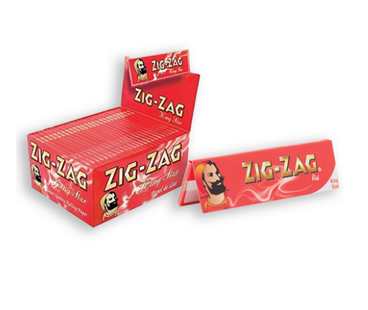 ZigZag Rolling Paper - King Size Red